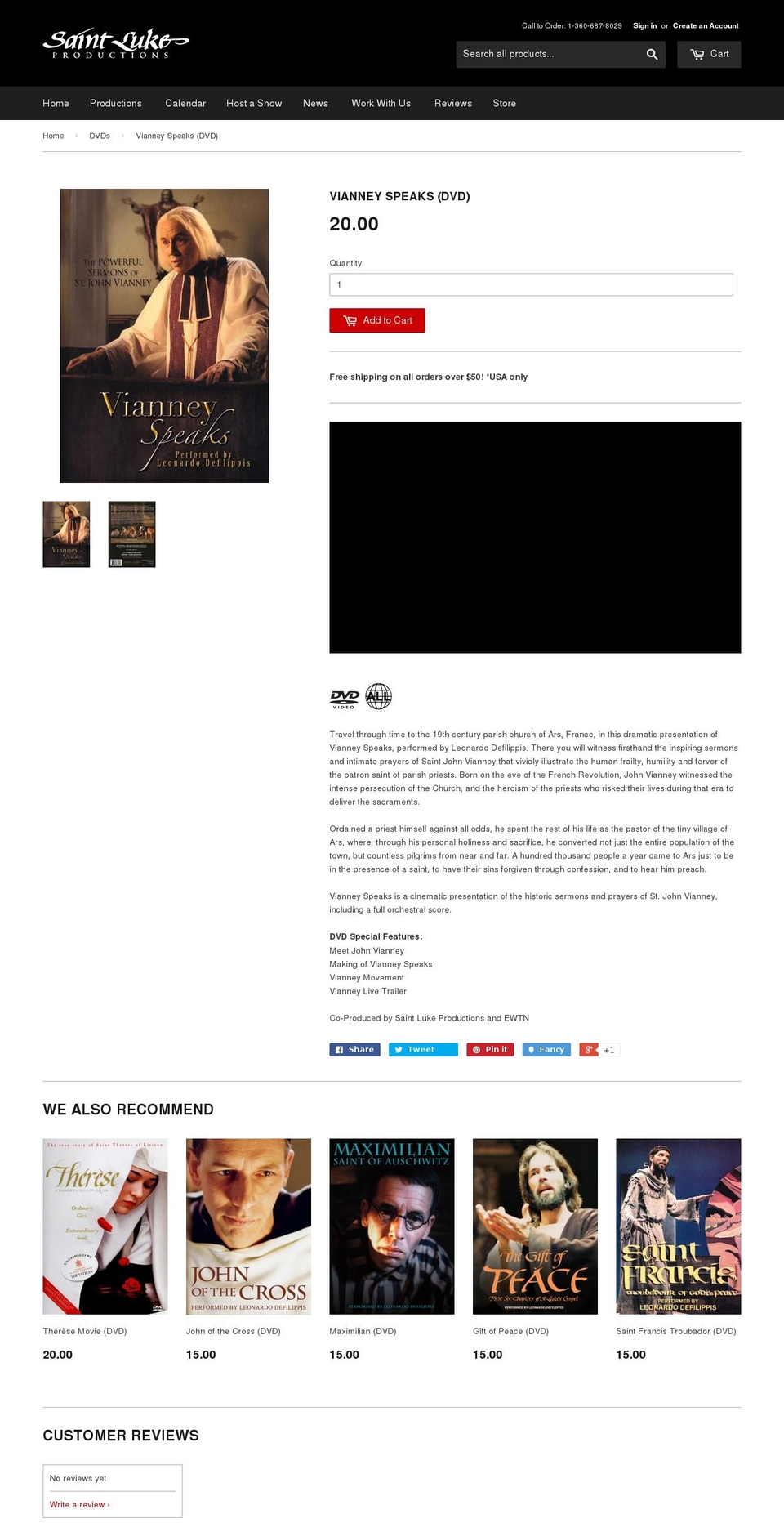 Digital Shop Shopify theme site example vianneyspeaks.com