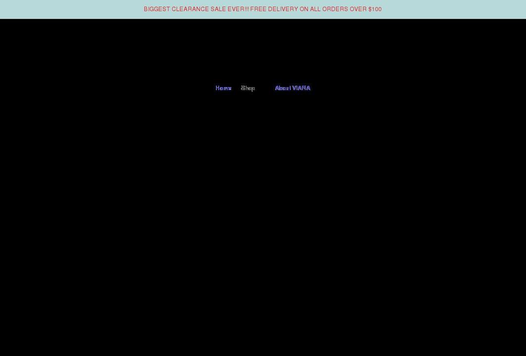 viarabykatrina.com shopify website screenshot