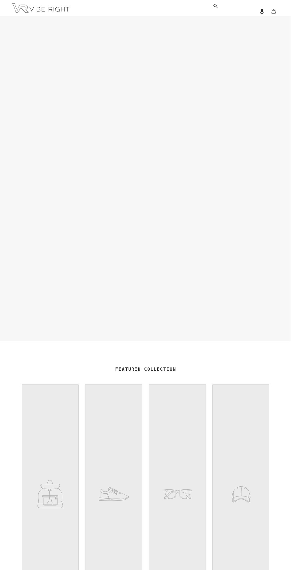 viberightclothing.com shopify website screenshot