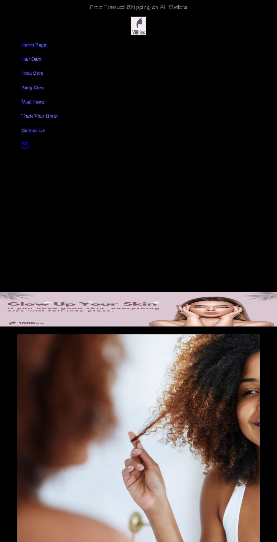 vibliss.com shopify website screenshot