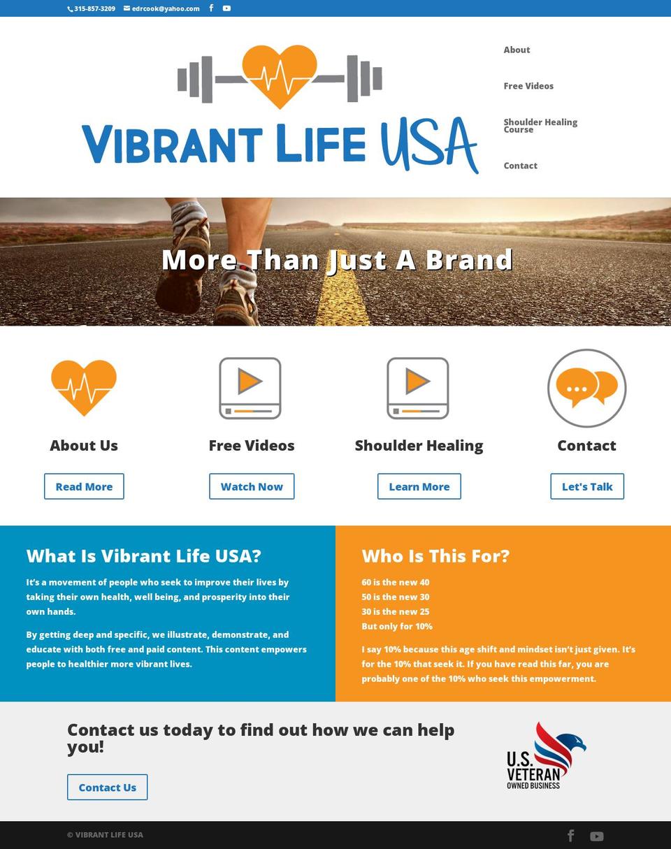 vibrantlifeusa.com — Shopify storefront screenshot