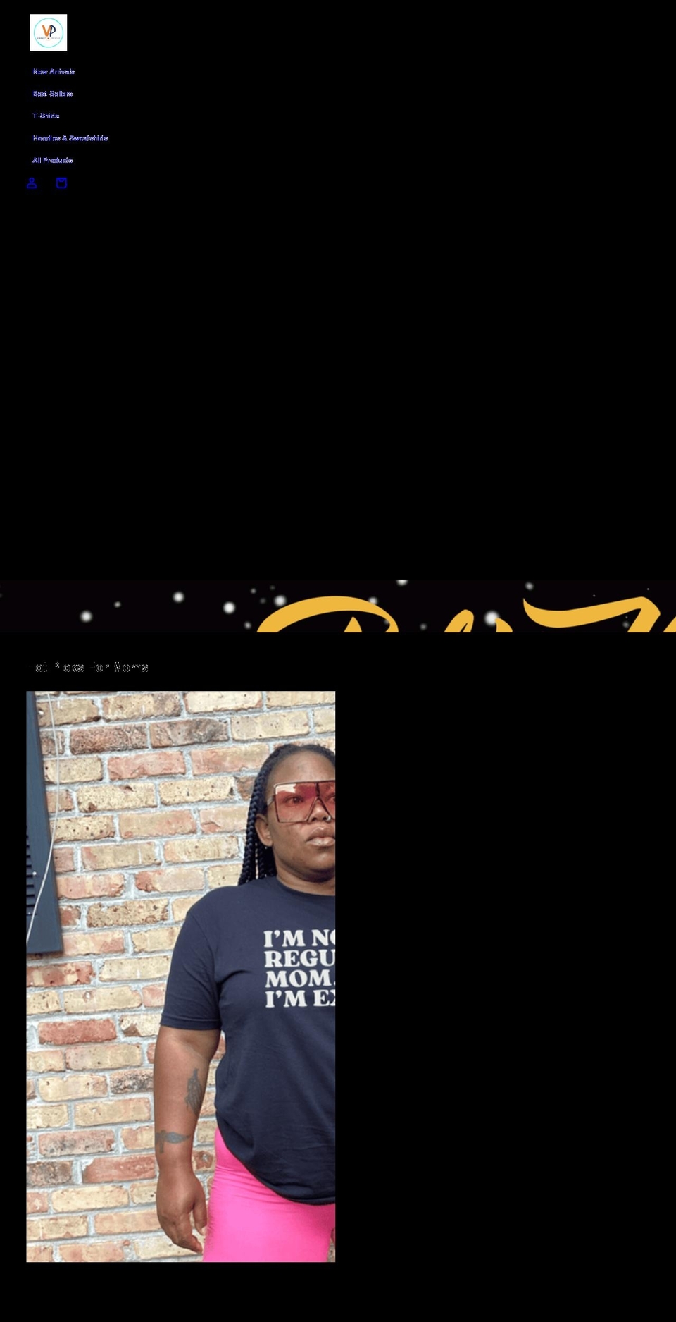 vibrantprestige.com shopify website screenshot