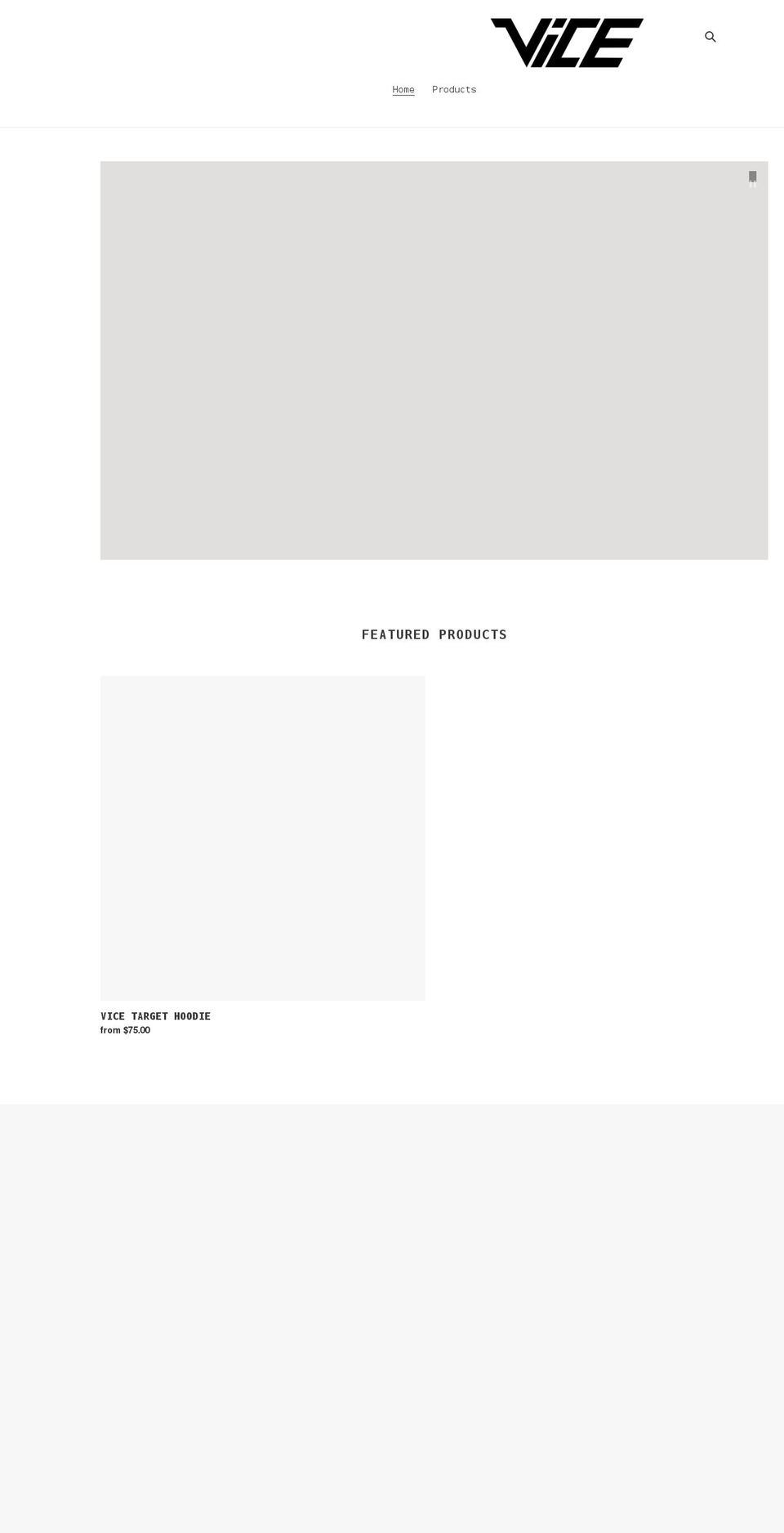 viceborntodie.com shopify website screenshot