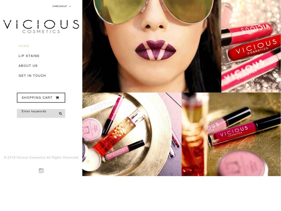 bazien-layout-6 Shopify theme site example viciouscosmetics.com