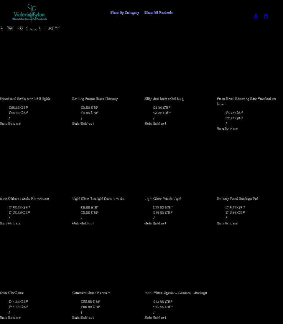 victoria-eyton.myshopify.com shopify website screenshot