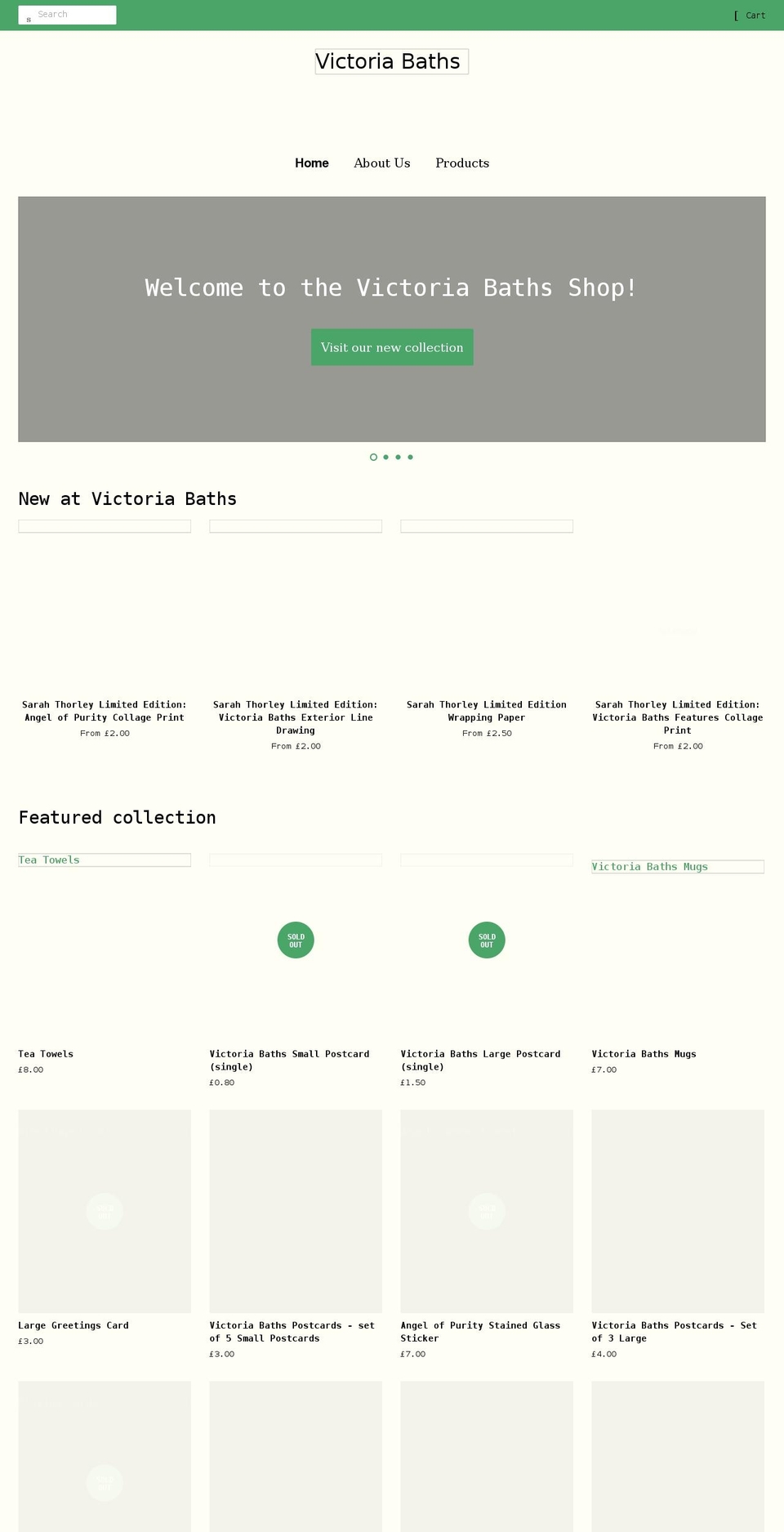 victoriabathsshop.com shopify website screenshot