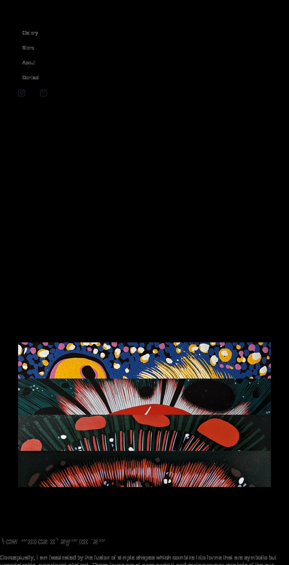 victoriacarterstudio.com shopify website screenshot