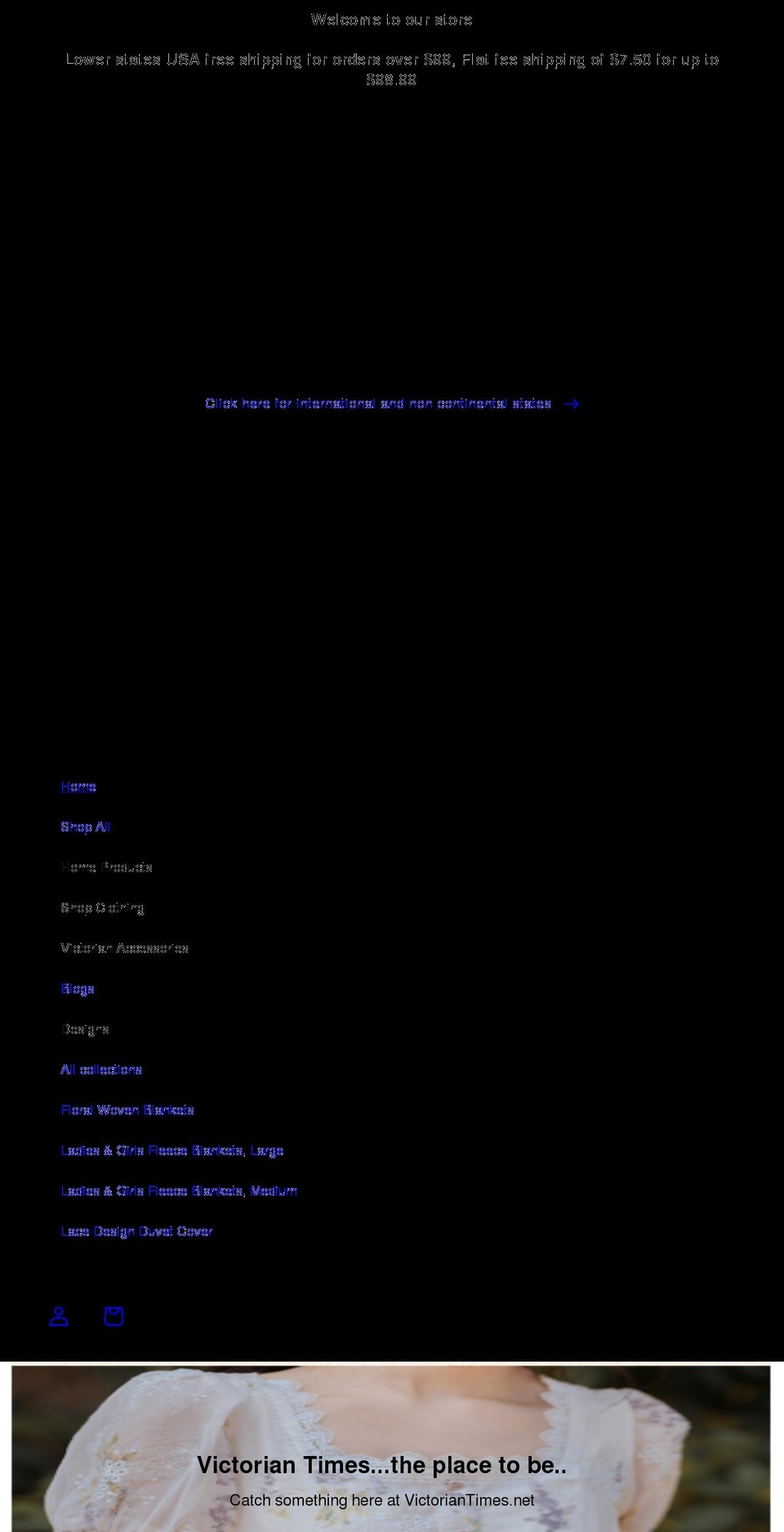 victoriantimes.net shopify website screenshot