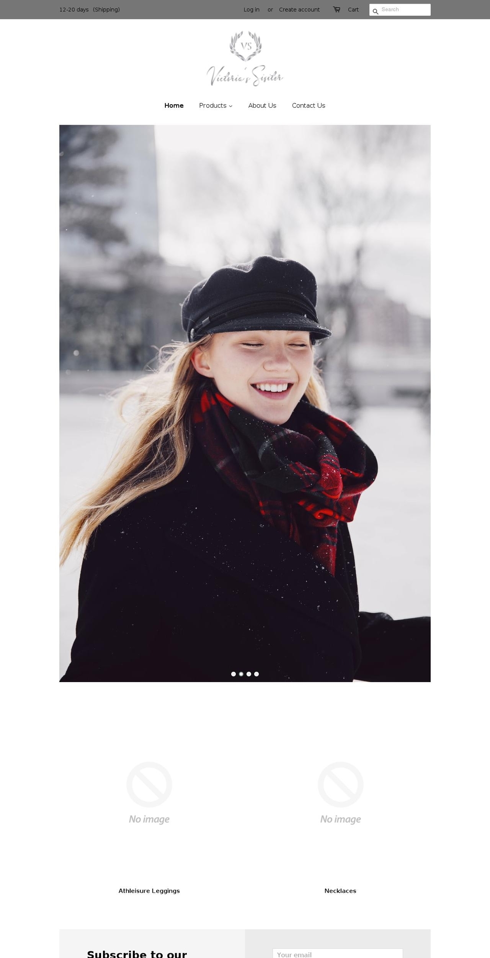 victoriassister.com — Shopify storefront screenshot