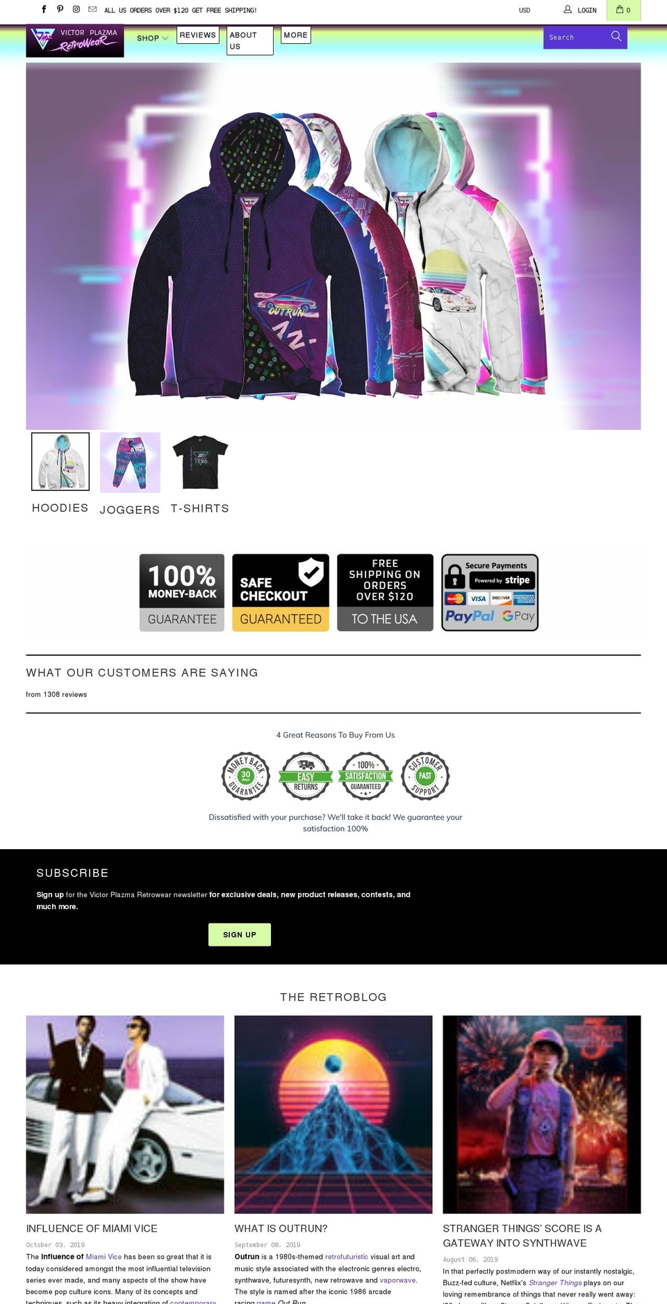 victorplazma.com shopify website screenshot