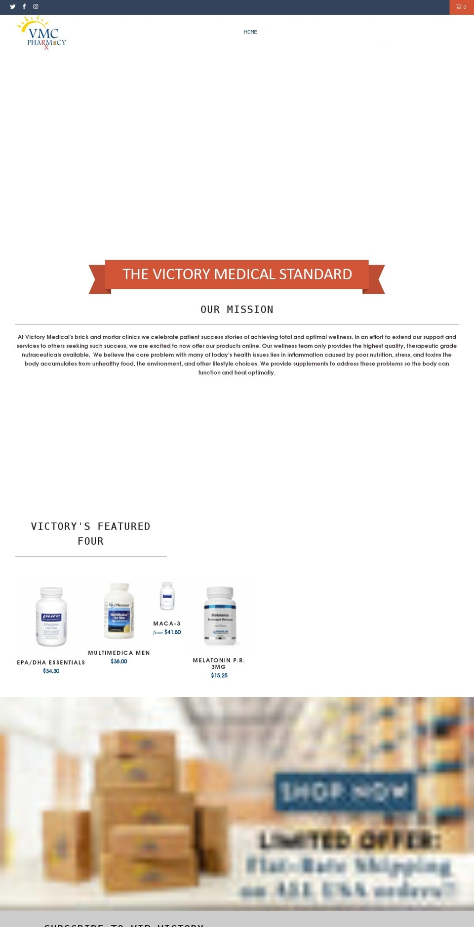 victory-medical.myshopify.com shopify website screenshot