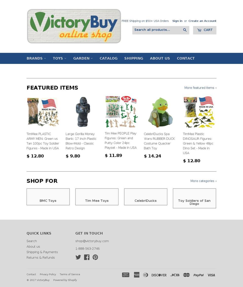 victorybuy.com shopify website screenshot