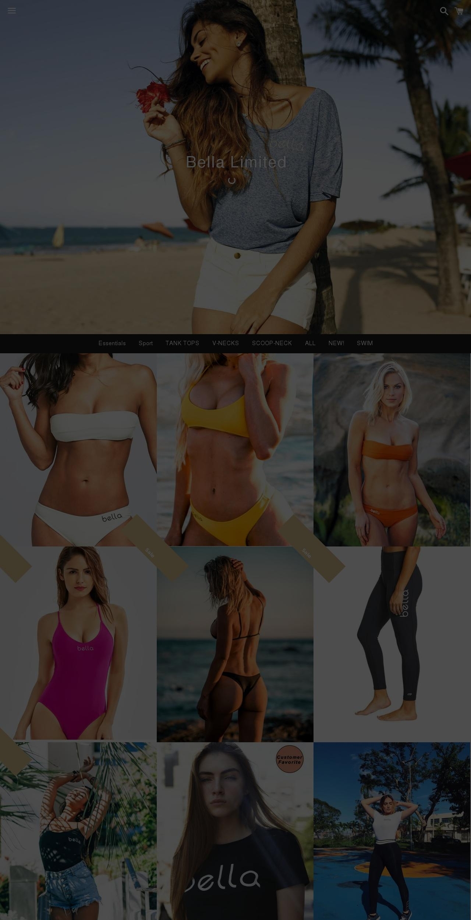 vida-bella.com shopify website screenshot
