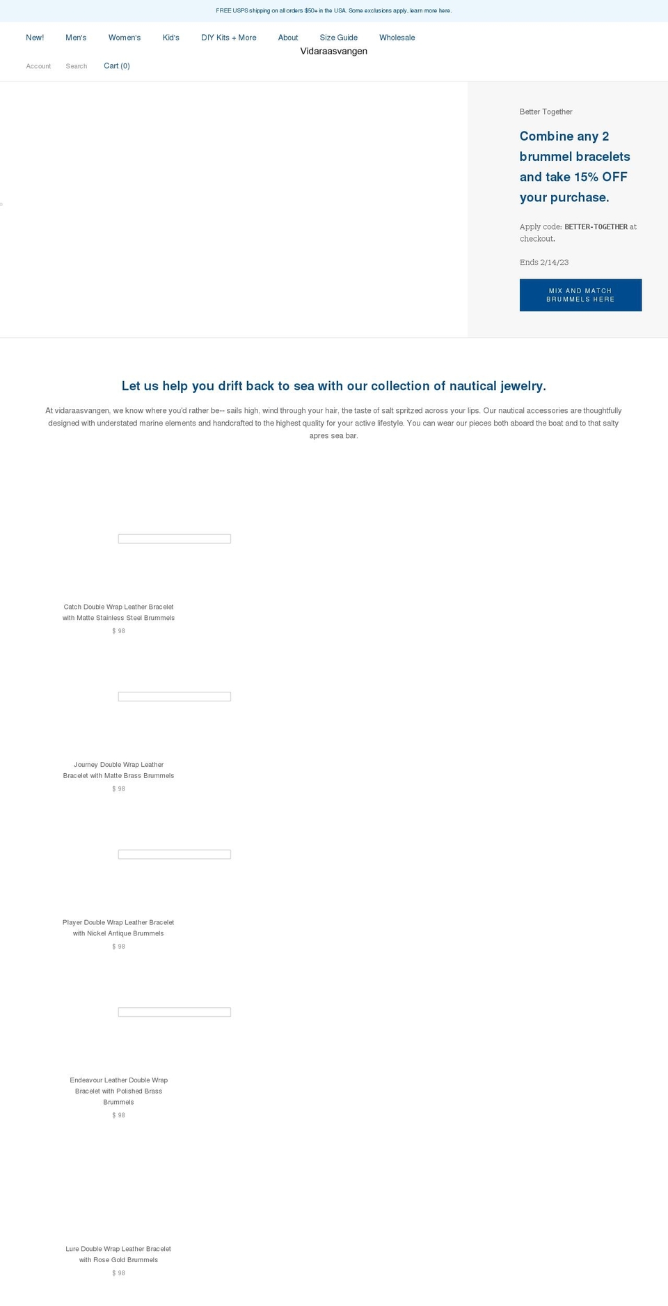 vidaraasvangen.com shopify website screenshot