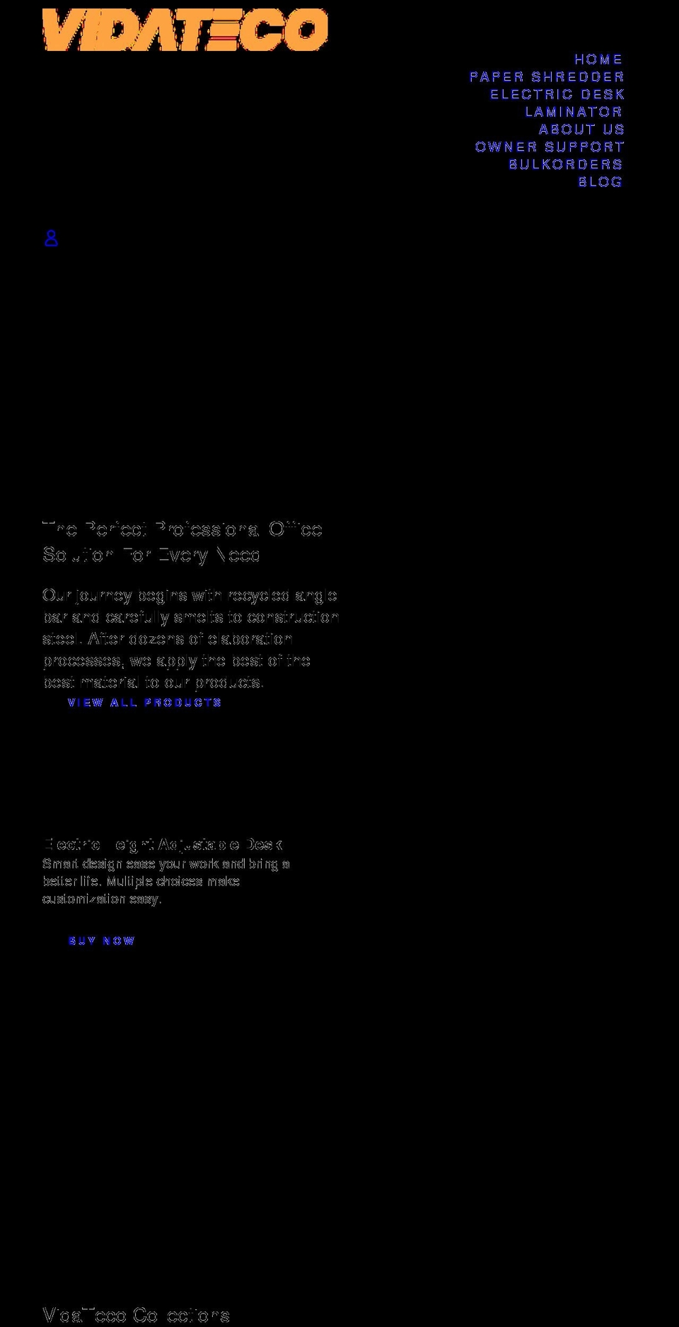 vidateco.com shopify website screenshot