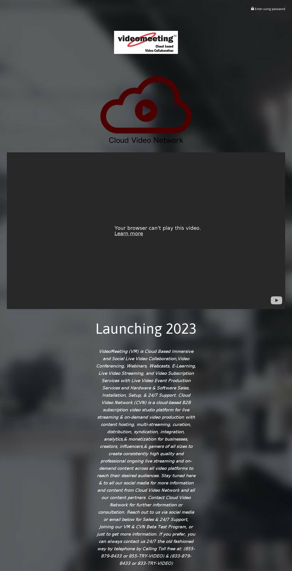 videomeetingcorp.myshopify.com shopify website screenshot