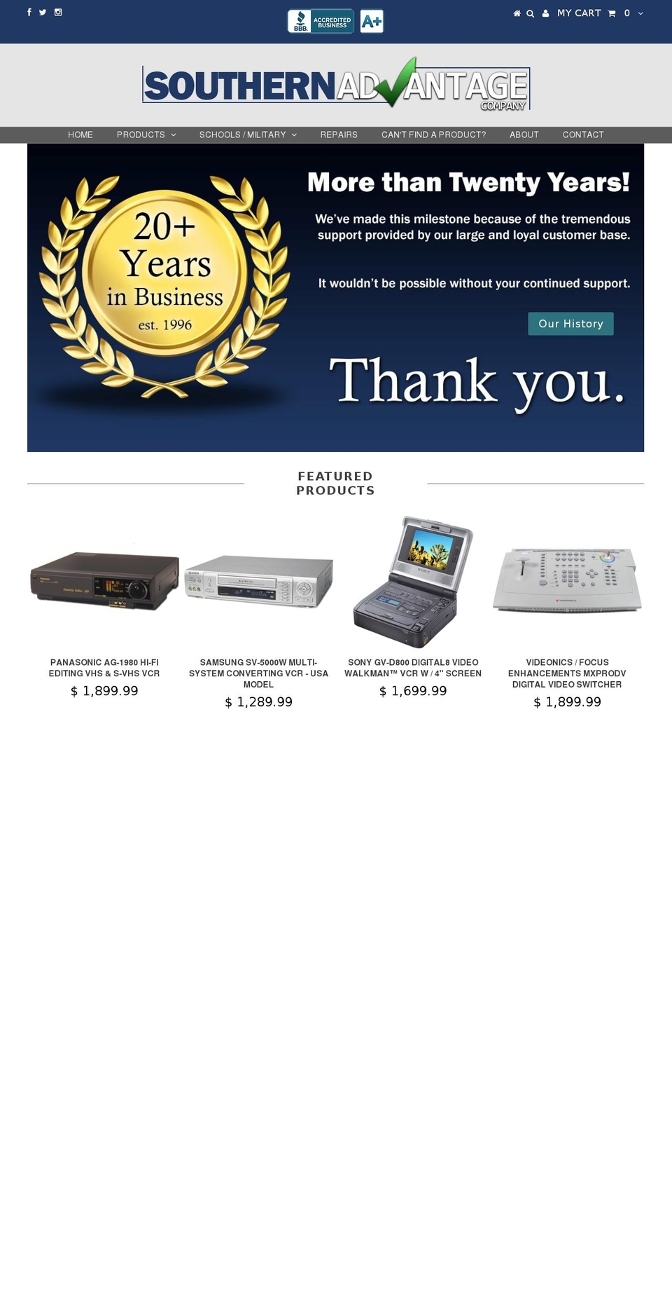 videosealskins.com — Shopify storefront screenshot