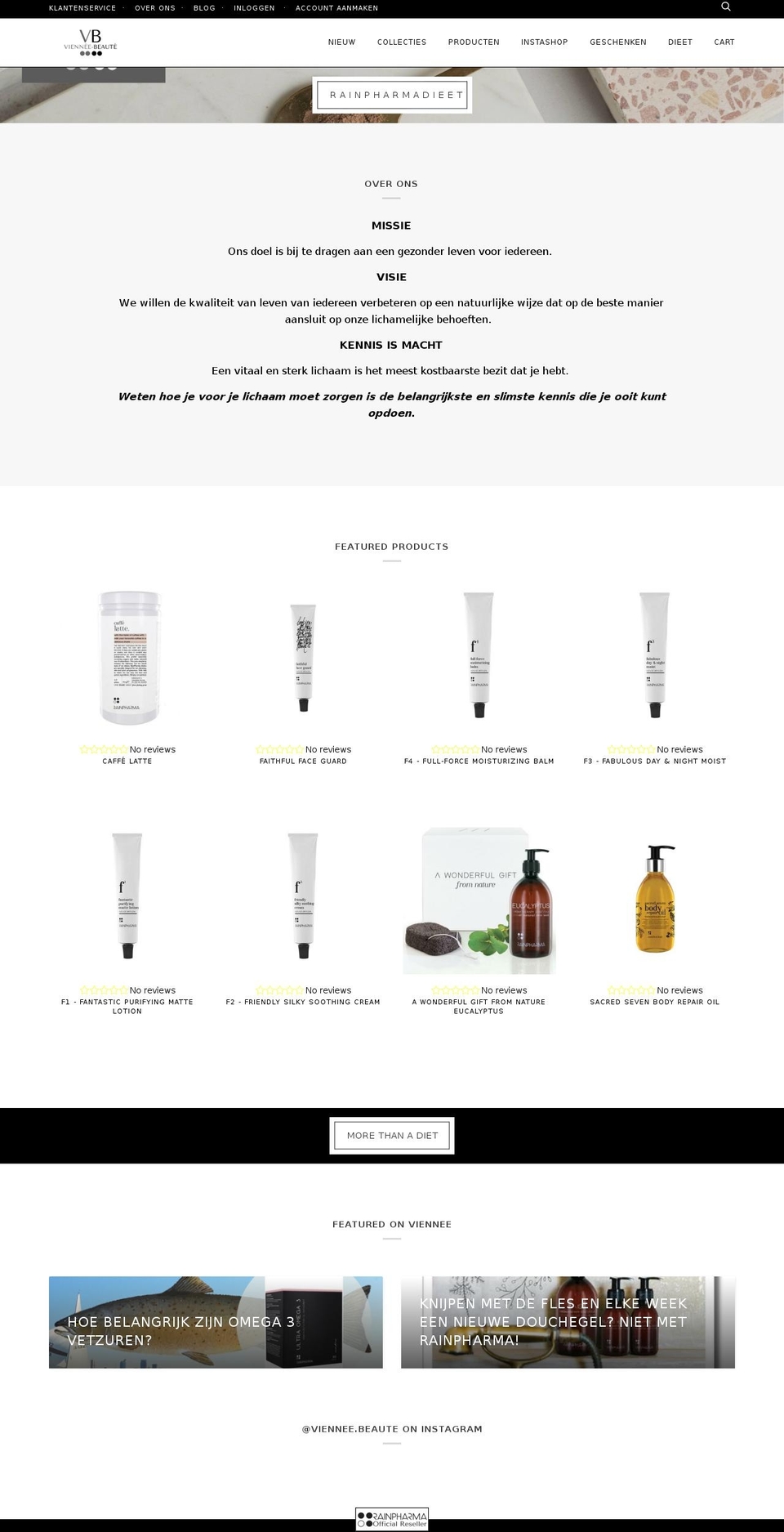 viennee.com — Shopify storefront screenshot