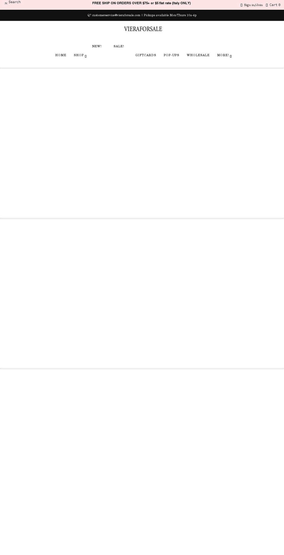 vieraforsale.com Shopify store