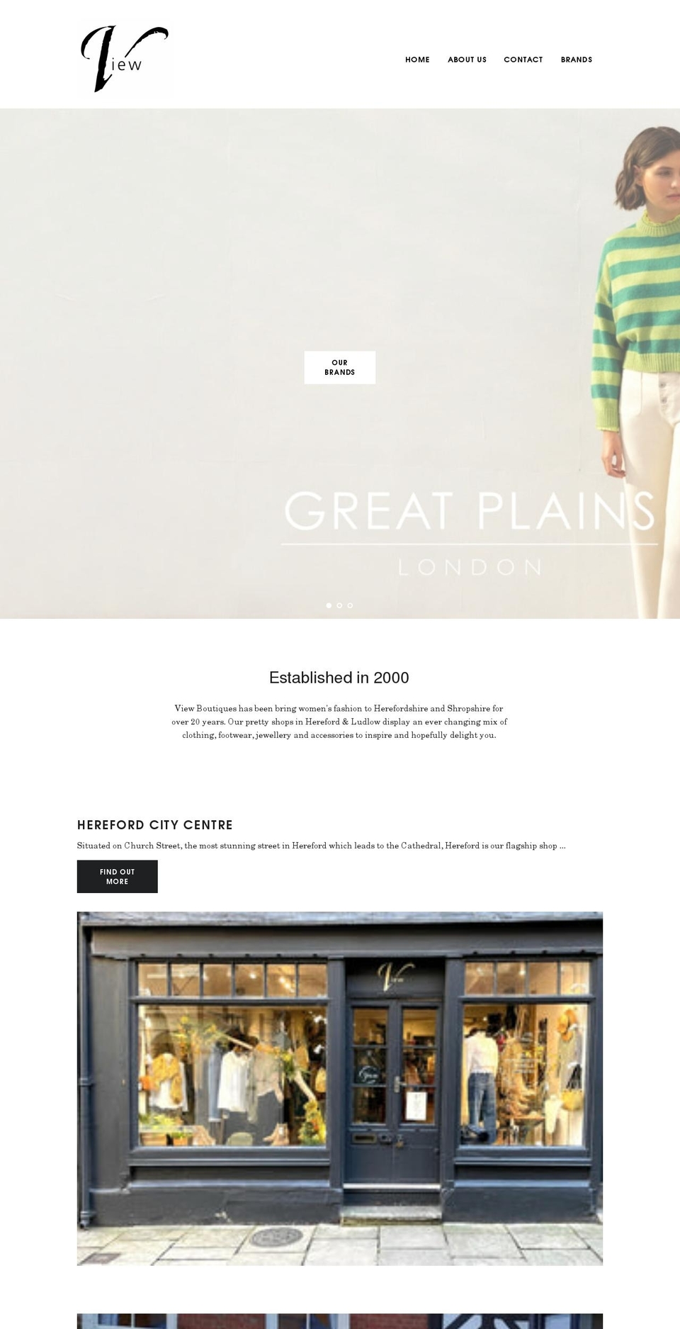 viewboutique.com shopify website screenshot