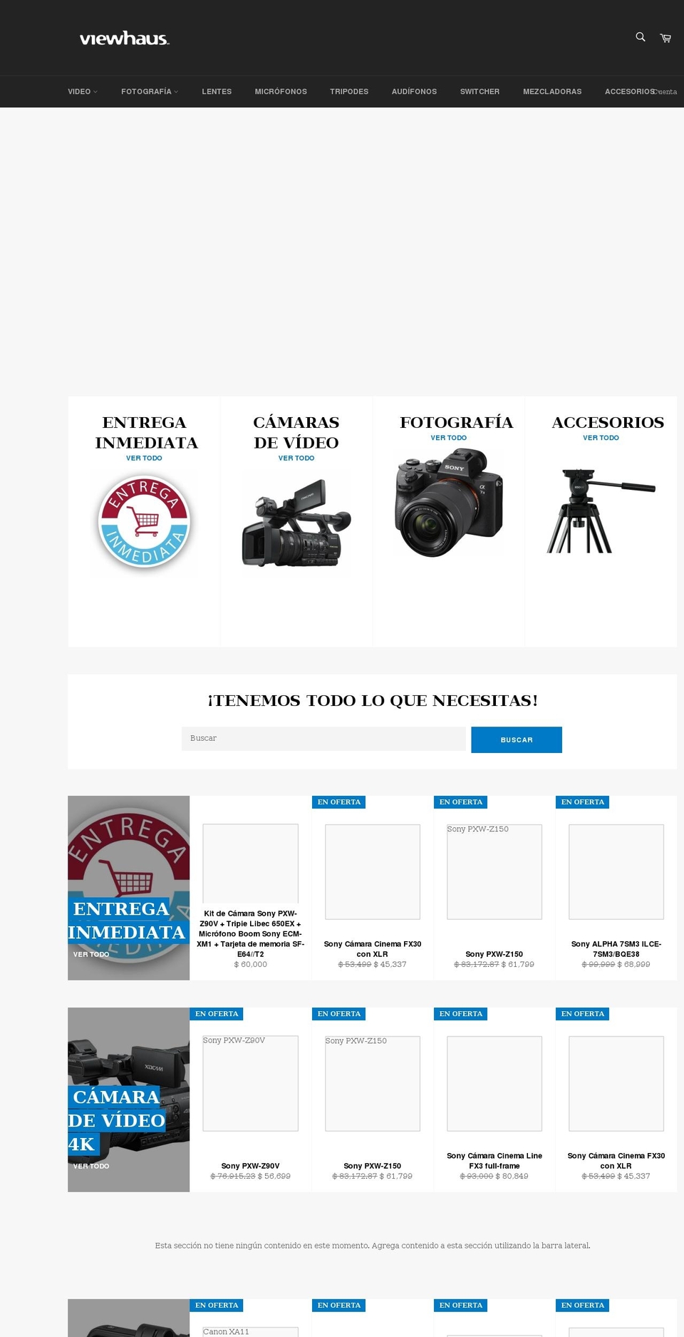 viewhaus.com shopify website screenshot