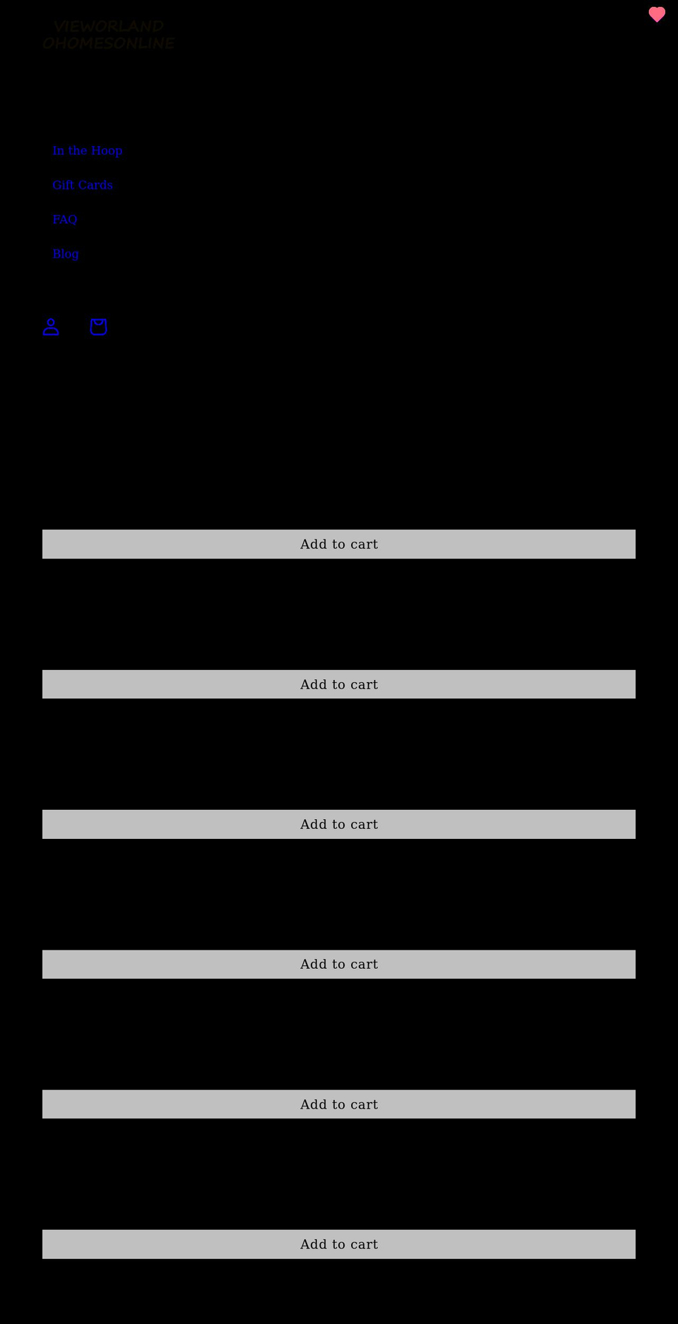 vieworlandohomesonline.com shopify website screenshot