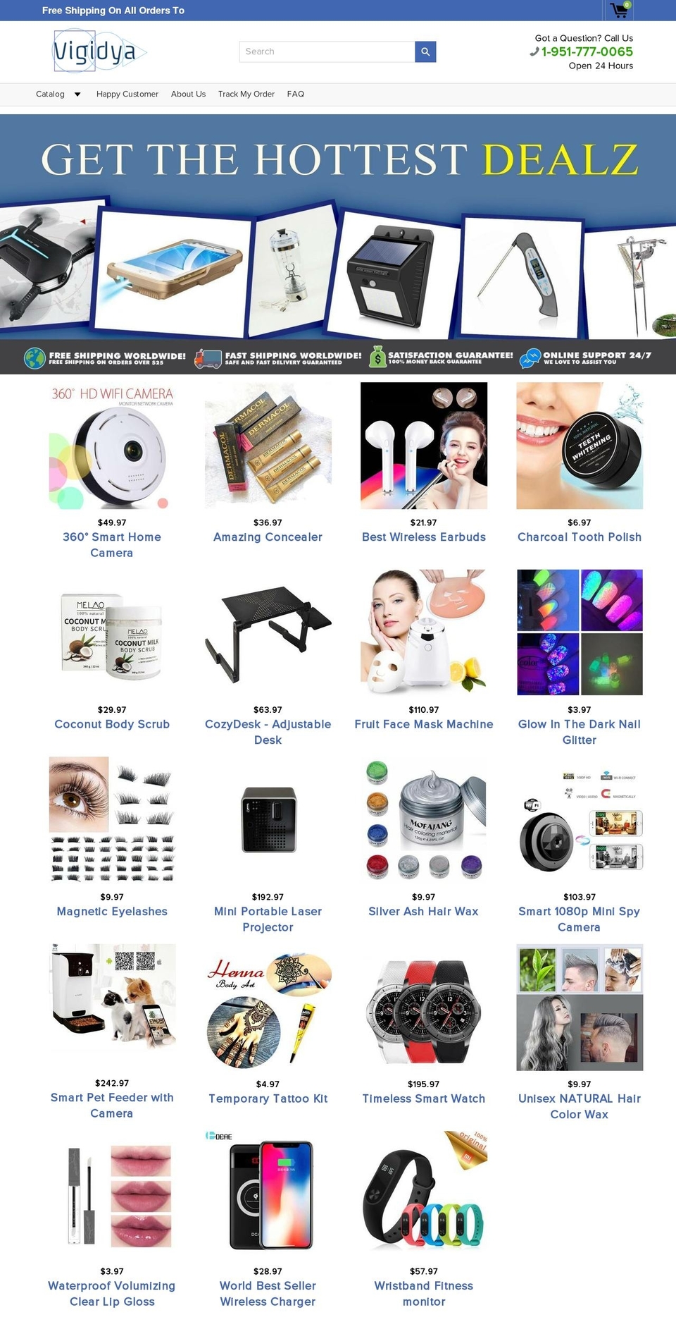 vigidya.com — Shopify storefront screenshot