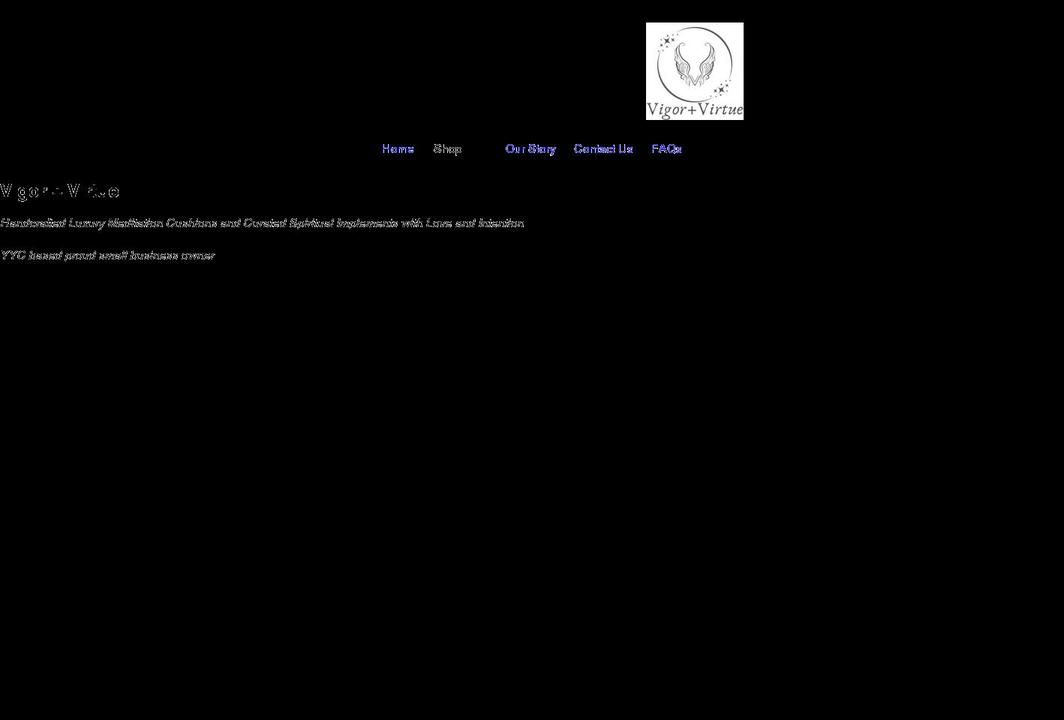 vigorandvirtue.ca shopify website screenshot