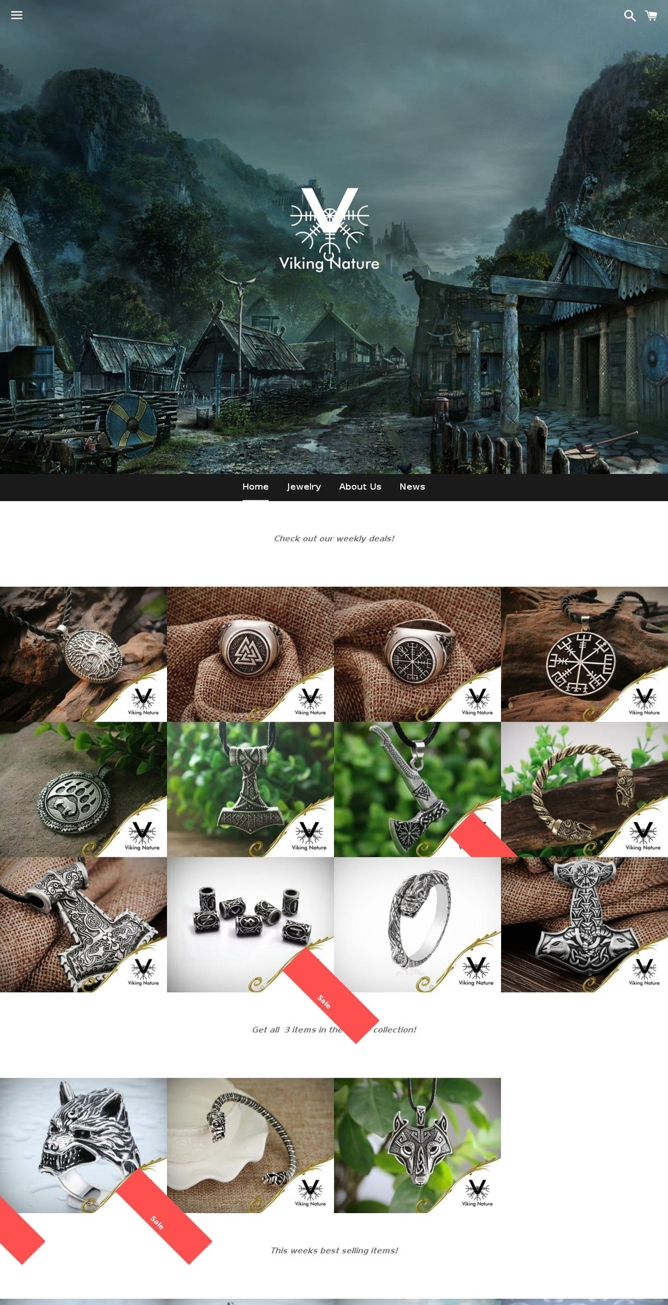 viking-nature.com — Shopify storefront screenshot