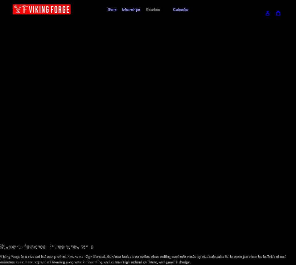 vikingforgehhs.com shopify website screenshot