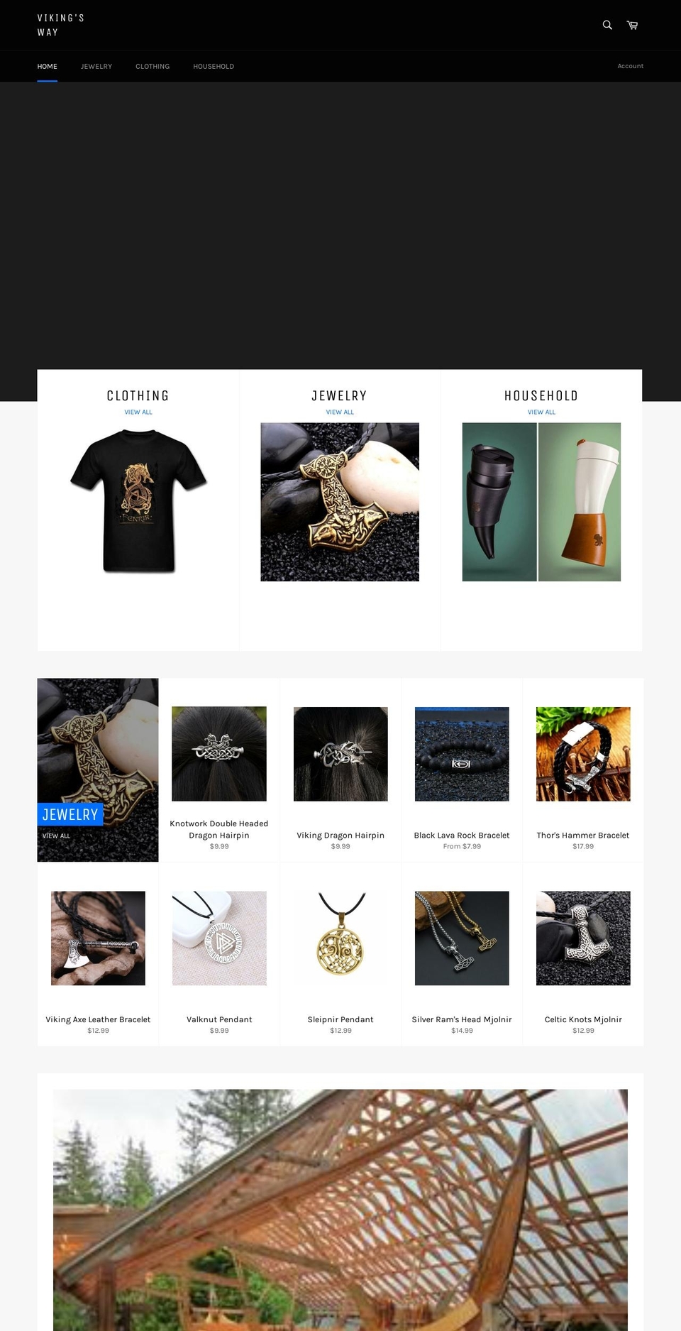 vikingsway.com shopify website screenshot