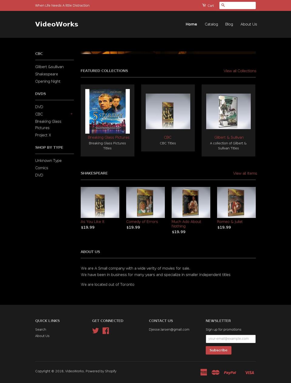 vikingtradingempire.com shopify website screenshot
