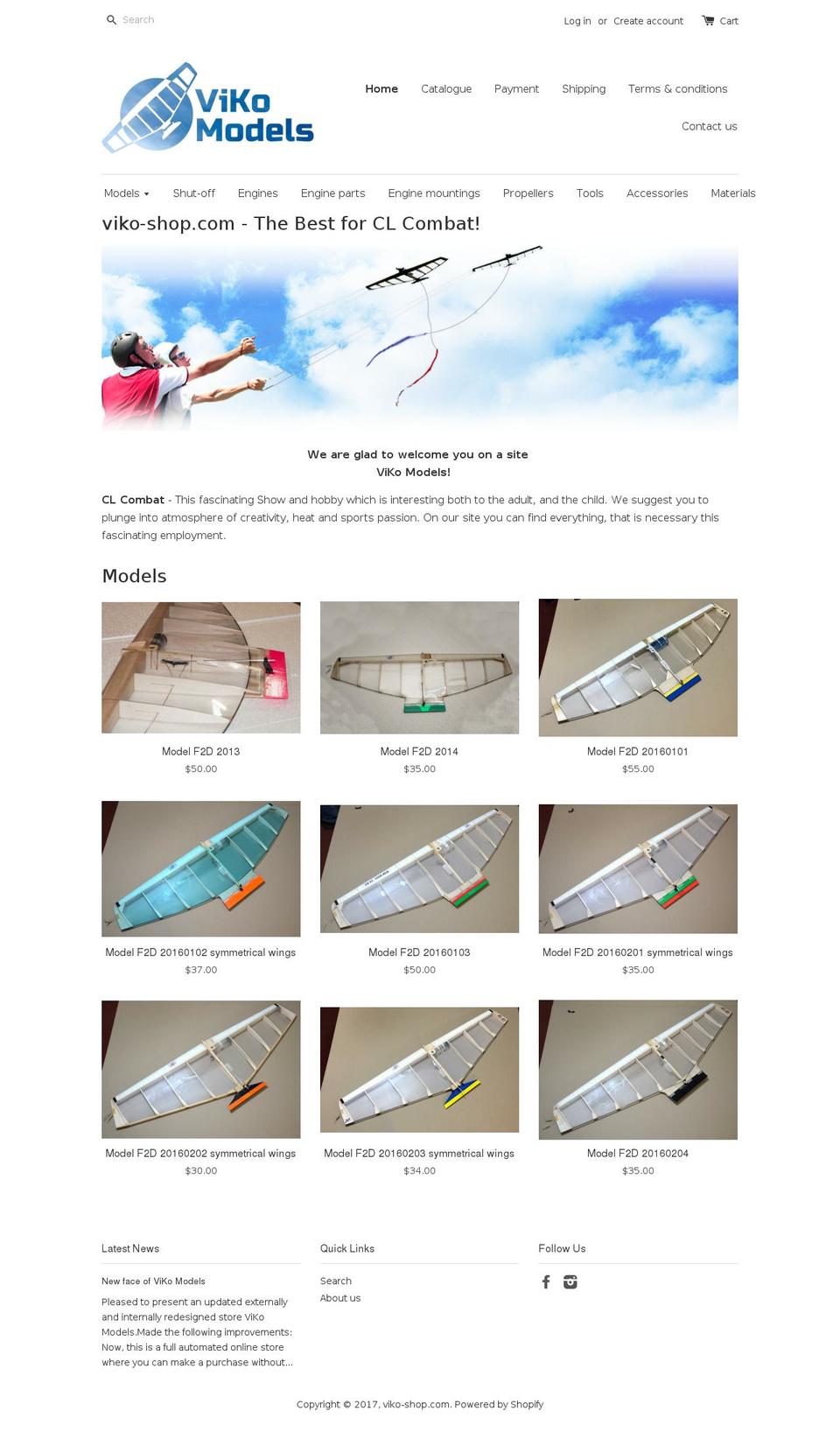 viko-shop.com shopify website screenshot