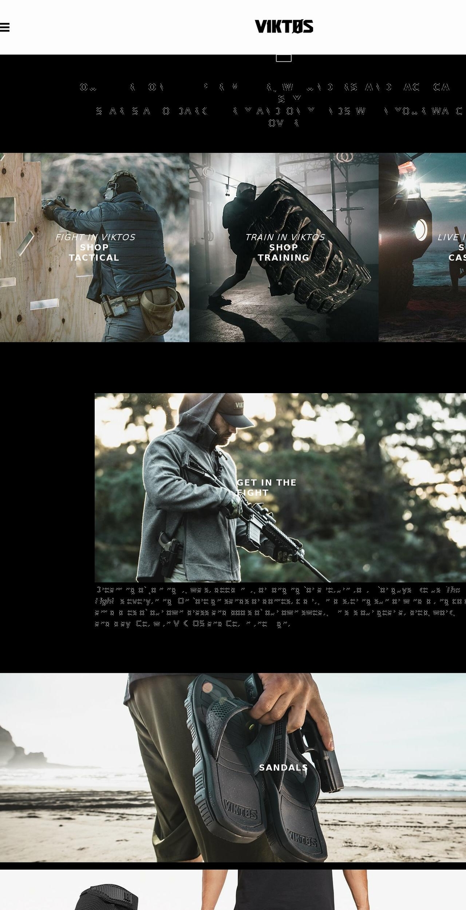 viktos.com shopify website screenshot