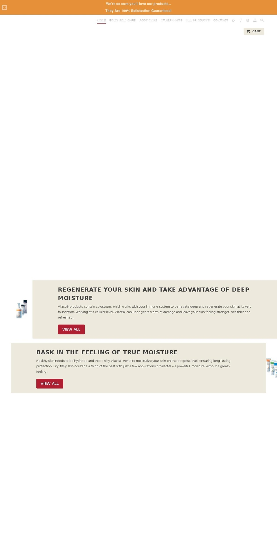 vilacto.com shopify website screenshot
