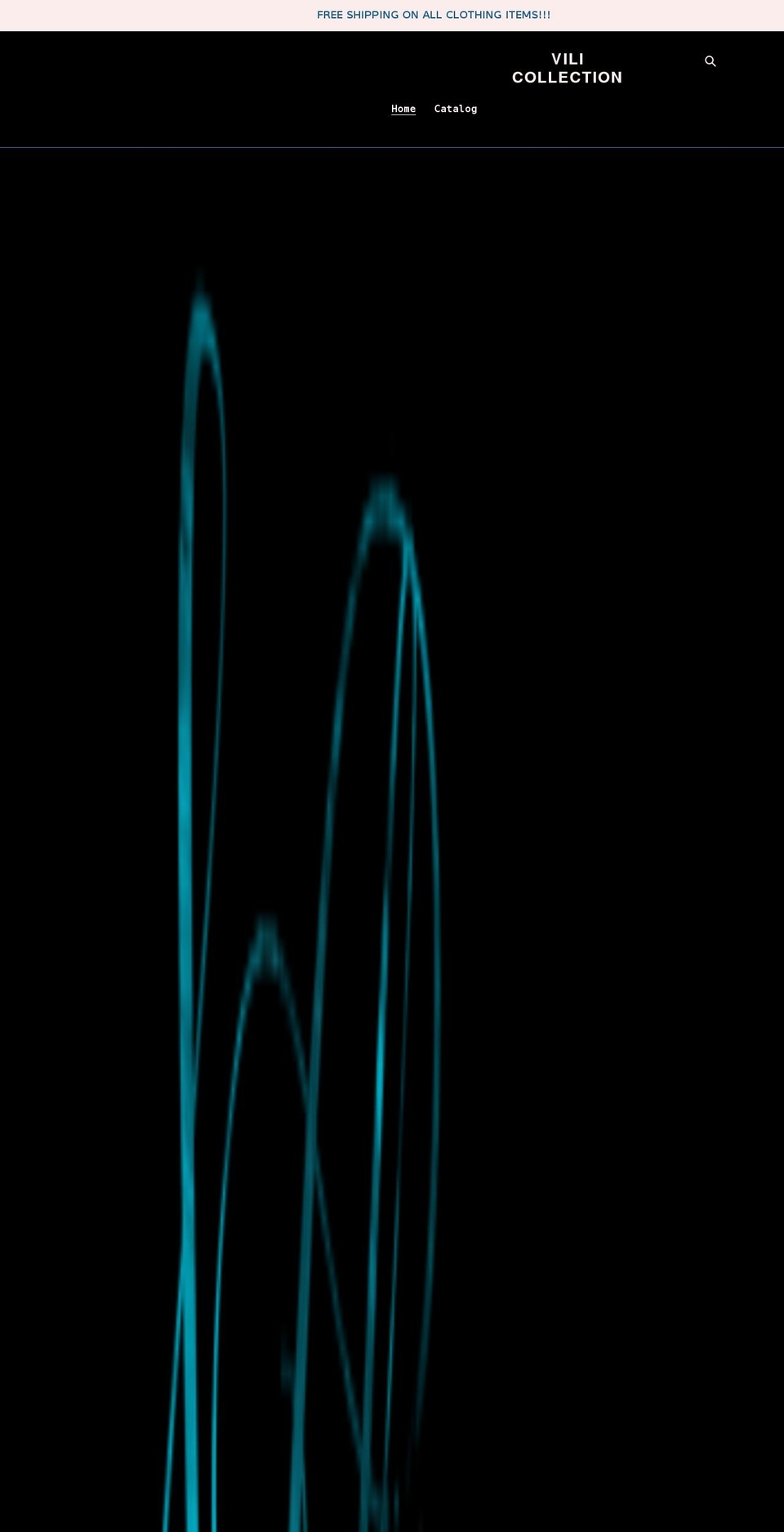 vilicollection.com shopify website screenshot