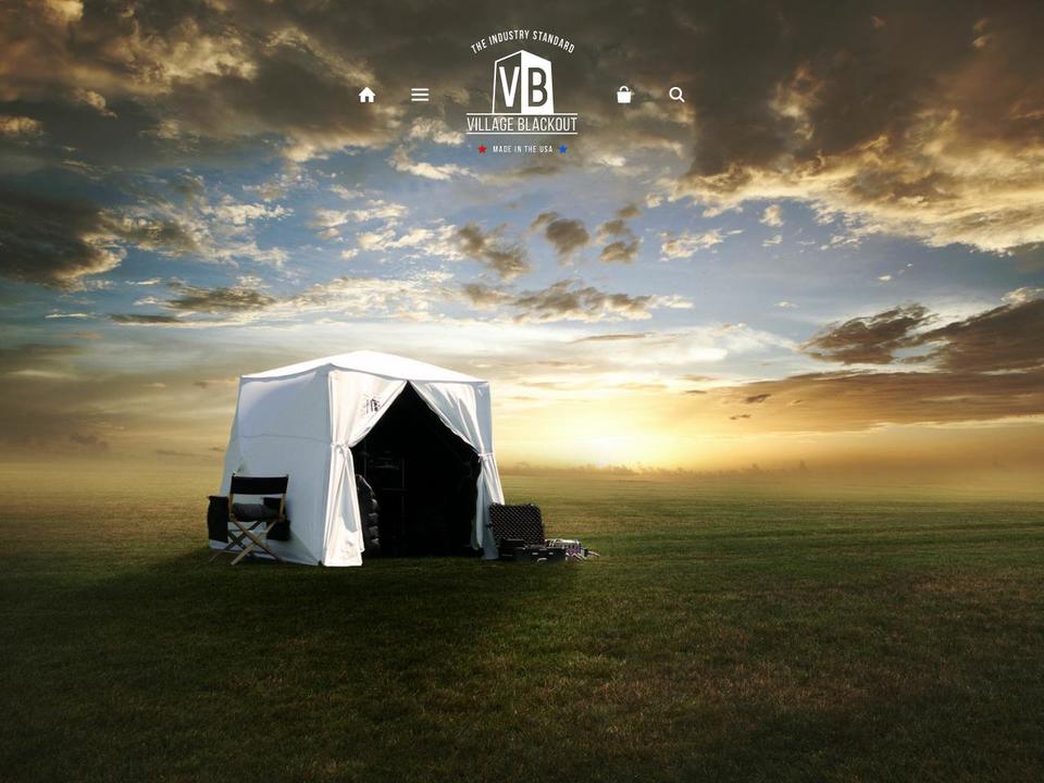 villageblackout.com shopify website screenshot