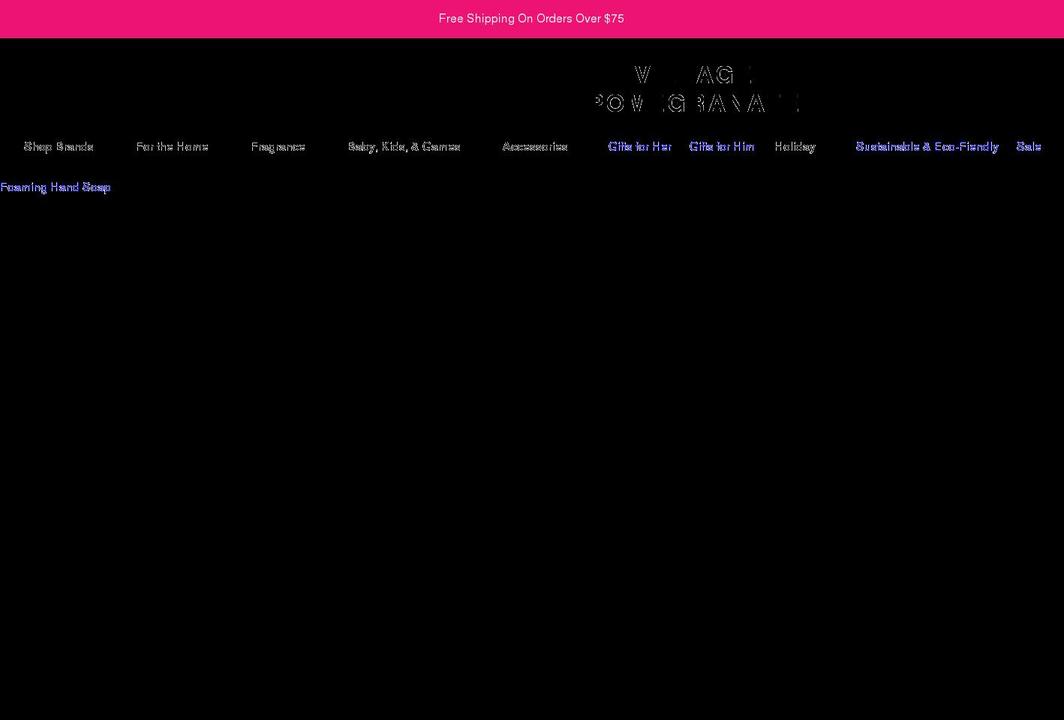 villagepomegranate.com — Shopify storefront screenshot