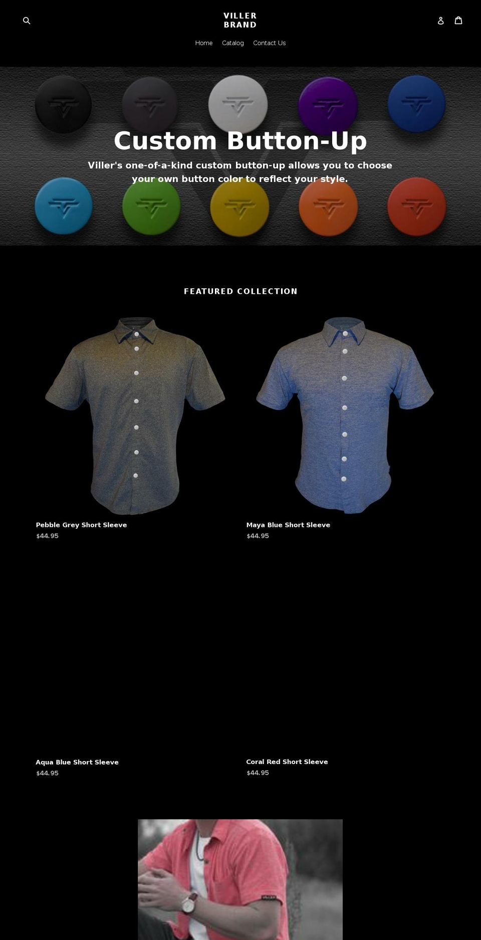 villerbrand.com — Shopify storefront screenshot