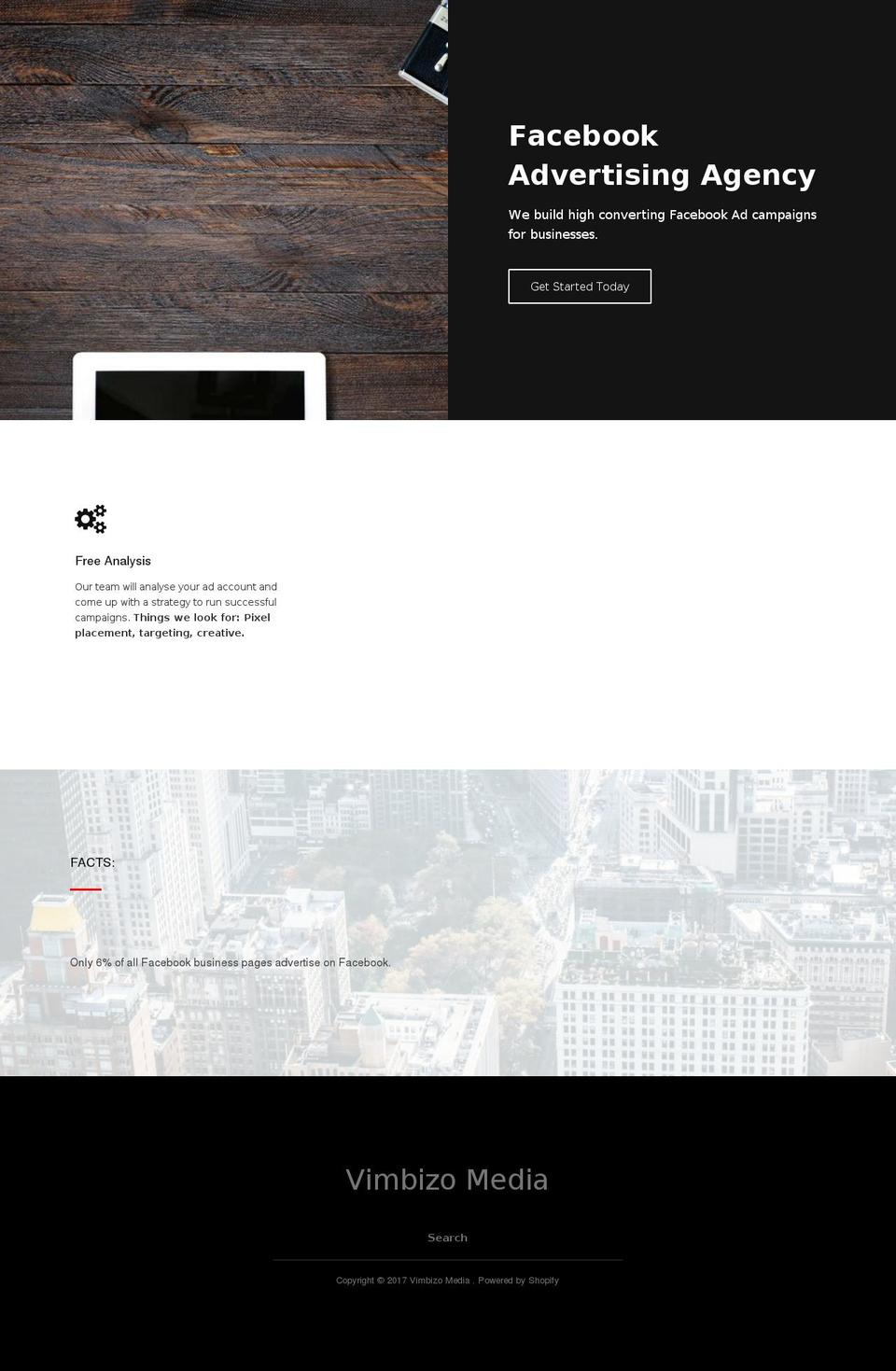 vimbizo.com shopify website screenshot