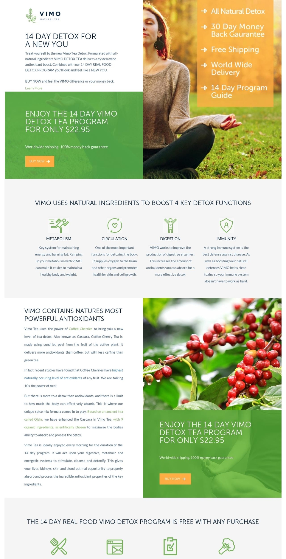 vimotea.com shopify website screenshot