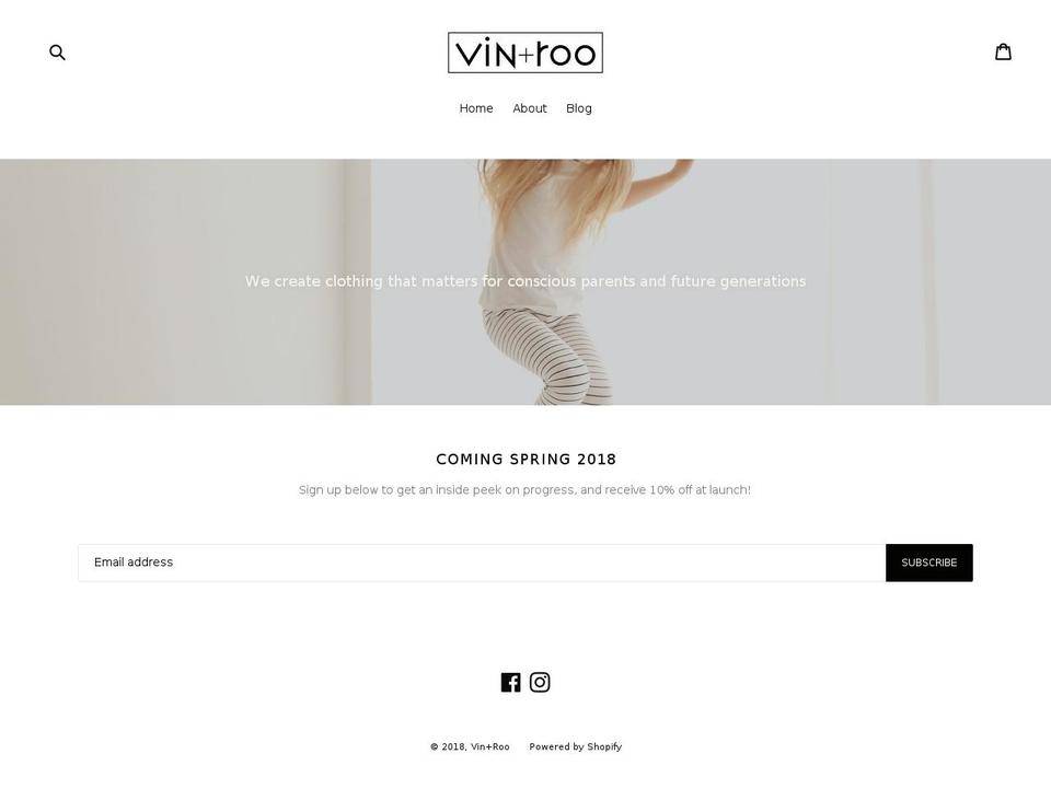 vinandroo.com — Shopify storefront screenshot