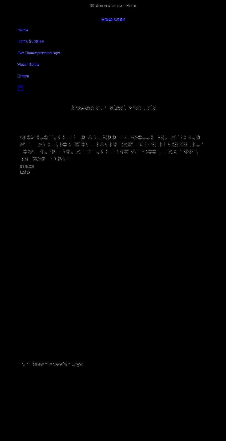 vincawines.com shopify website screenshot