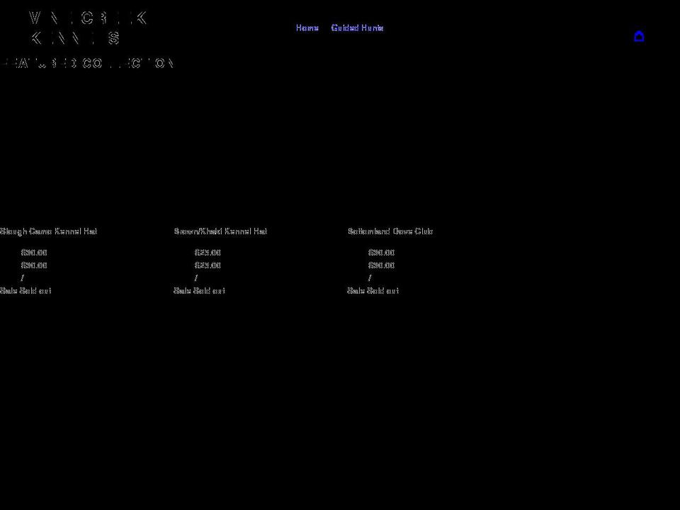 vinecreekkennels.com shopify website screenshot