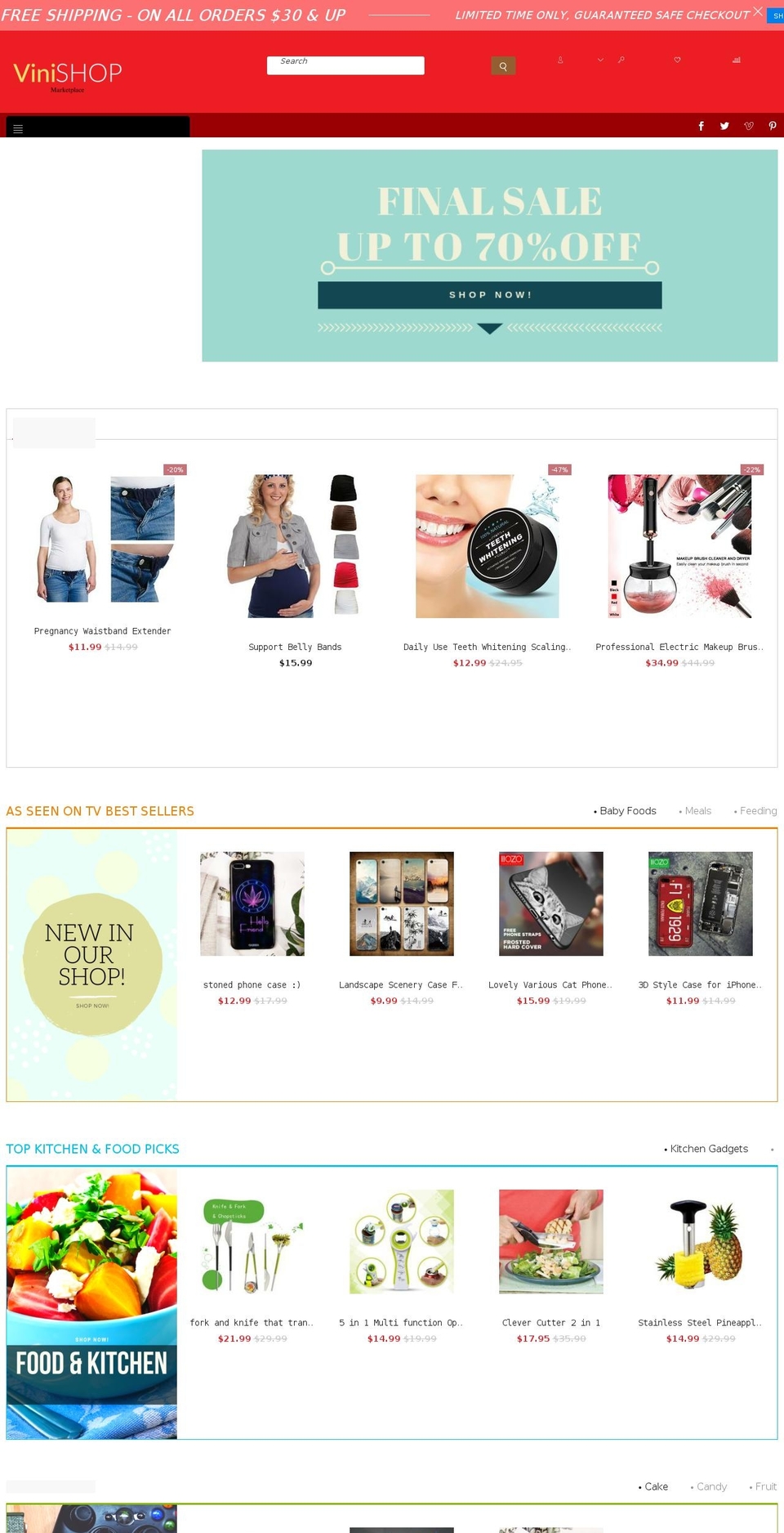 vini-shop.com — Shopify storefront screenshot