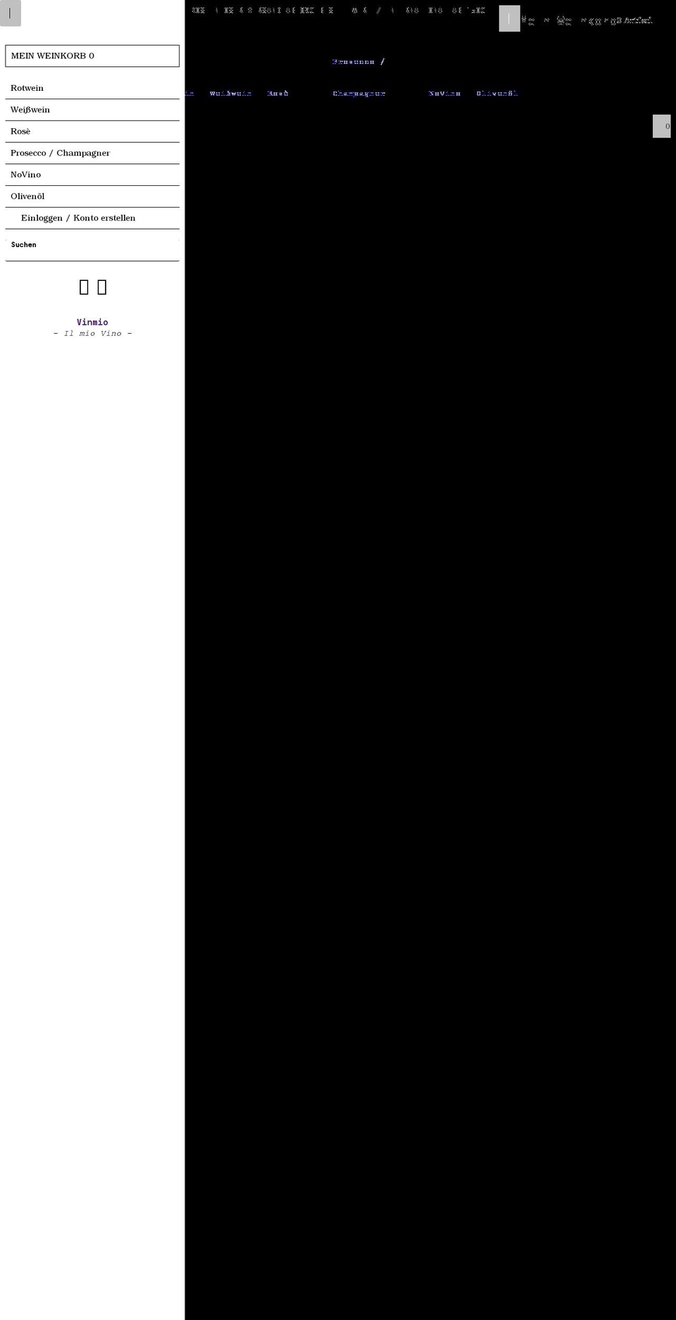 vinmio.com shopify website screenshot