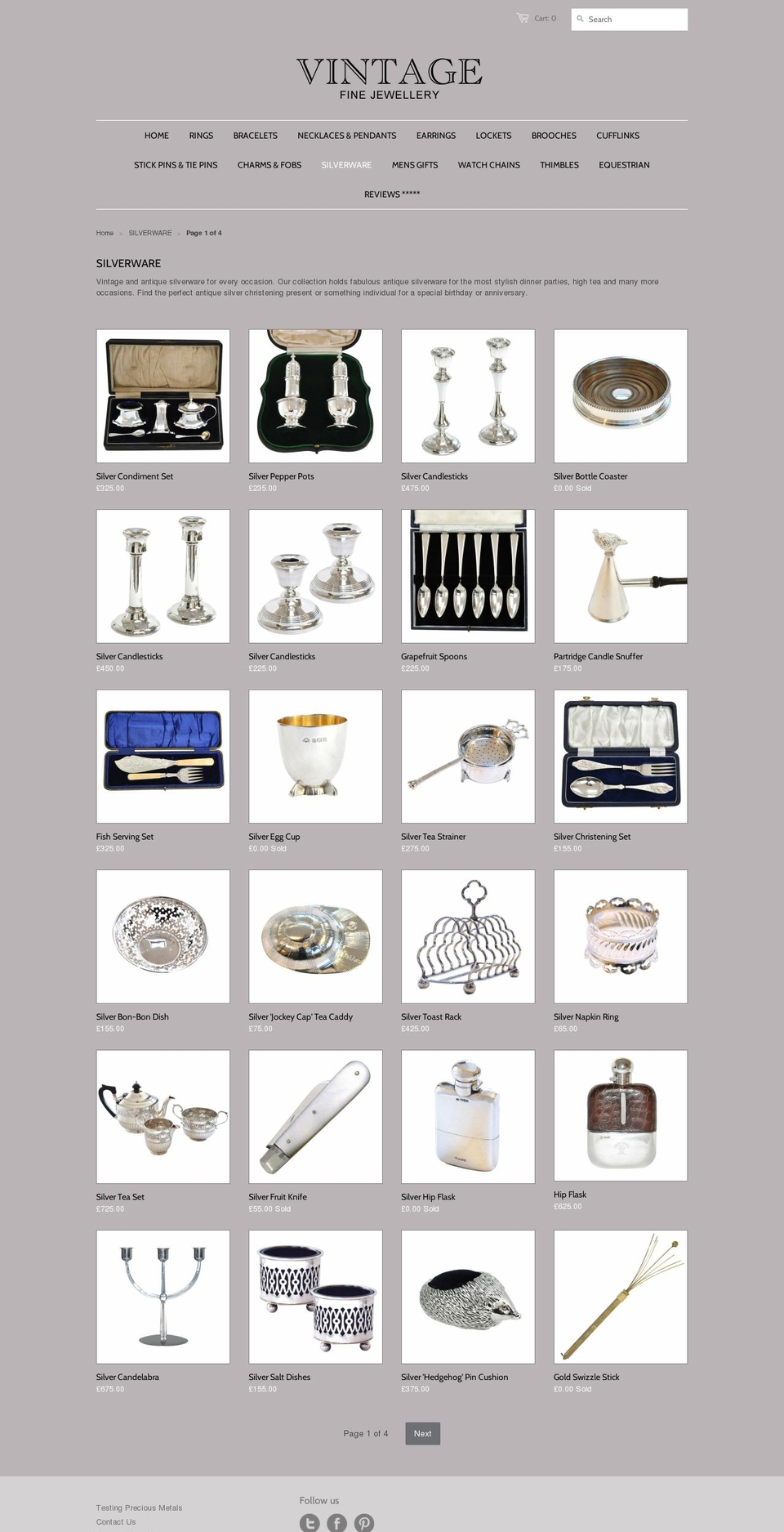 vintagefinejewellery-copy-of-minimal Shopify theme site example vintagefinesilver.com