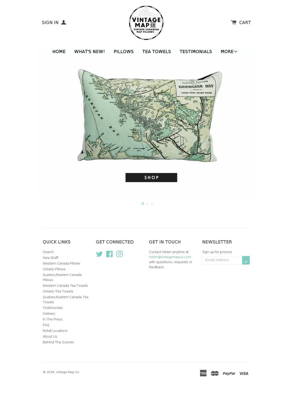 Solo Afterpay Edits Shopify theme site example vintagemapco.com