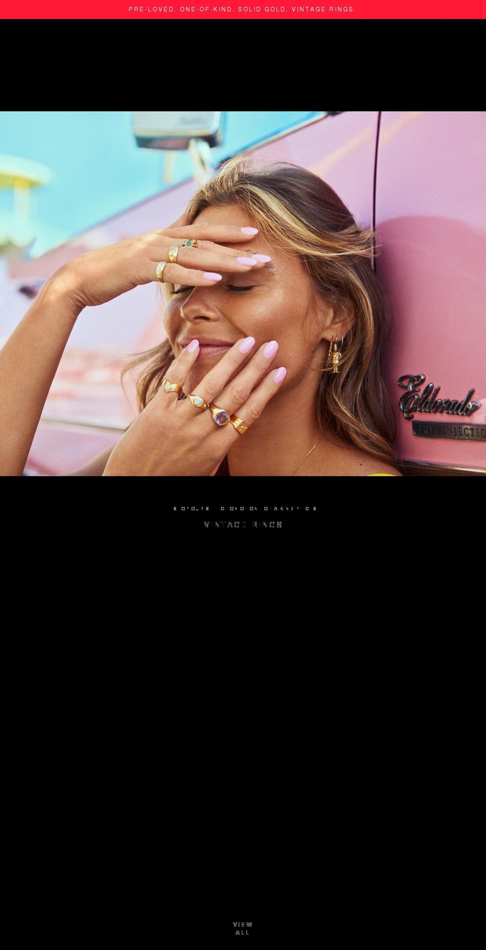 vintagepink.com shopify website screenshot