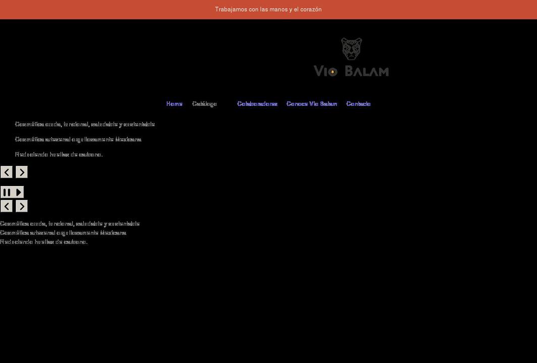 viobalam.com shopify website screenshot